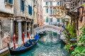 Canal tranquille à Venise, Italie