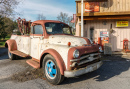 Vieux camion de remorquage Dodge, Broadway VA
