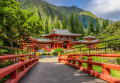 Temple Byodo-In à Oahu, Hawaï