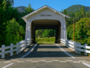 Pont couvert historique de Grave Creek, Oregon