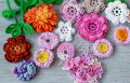 Fleurs au crochet