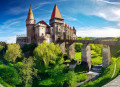 Château de Corvin avec pont, Roumanie