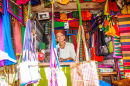 Atelier de couture, Gokarna, Inde