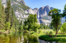 Rivière Merced, PN de la vallée de Yosemite