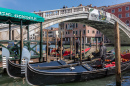 Pont du Rialto sur le Grand Canal à Venise