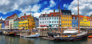 Nyhavn Waterfront, Copenhagen, Denmark