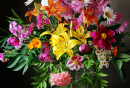 Bouquet of Flowers in a Jug