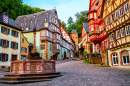 Miltenberg Old Town, Bavaria, Germany