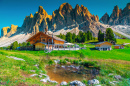 Odle Mountains, Alto Adige, Dolomites, Italy