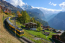 Wengen Mountain Village, Switzerland