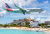 Sint Maarten Airport in the Caribbean