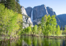 Yosemite Fall with Merced River