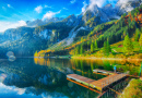Gosausee Mountain Lake, Austrian Alps