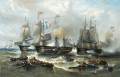 La bataille de Trafalgar