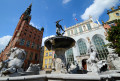 Fontaine de Neptune, Gdansk, Pologne