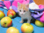 Petit chaton aux pommes