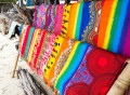 Batiks colorés