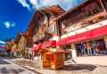 Vieux centre-ville de Gstaad, Suisse