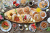 Table de desserts de Pâques