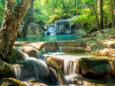 Erawan Waterfall, Kanchanaburi, Thaïlande