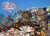 Collage de récifs coralliens