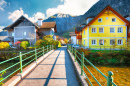 Hallstatt Mountain Village, Autriche