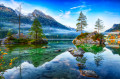 Lac Hintersee, Alpes allemandes