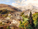 Un village dans les Alpes