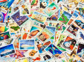 Collection de timbres postaux