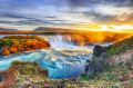 Cascade de Godafoss, Islande