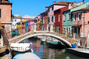 Pont Santi, Burano, Venise