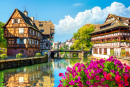 Quartier de la Petite France à Strasbourg, France