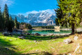 Lac de Fusine, Italie