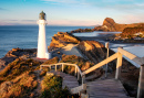 Lighthouse de Castle Point, Nouvelle-Zélande