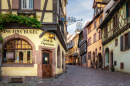 Village de Riquewihr en Alsace, France