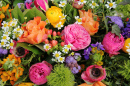Bouquet de fleurs mixtes