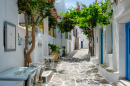 Naoussa Town, Île de Paros, Grèce