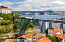 Pont Maria Pia à Porto, Portugal