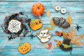 Biscuits au pain d’épices d’Halloween