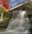 Juste en dessous de Chagrin Falls, Ohio