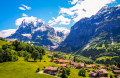 Ville de Grindelwald, Suisse
