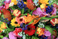Arrangement floral mixte