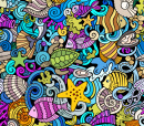 Sea Life Doodles