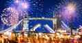 Feux d’artifice du Nouvel An sur Tower Bridge