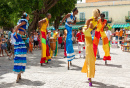Danseuses de rue à La Havane, Cuba