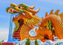 Dragon du temple chinois