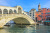 Pont du Rialto, Grand Canal à Venise