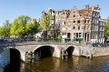 Canaux à Amsterdam, Pays-Bas