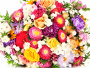 Bouquet de fleurs lumineuses