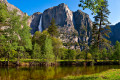 Merced River et Yosemite Falls